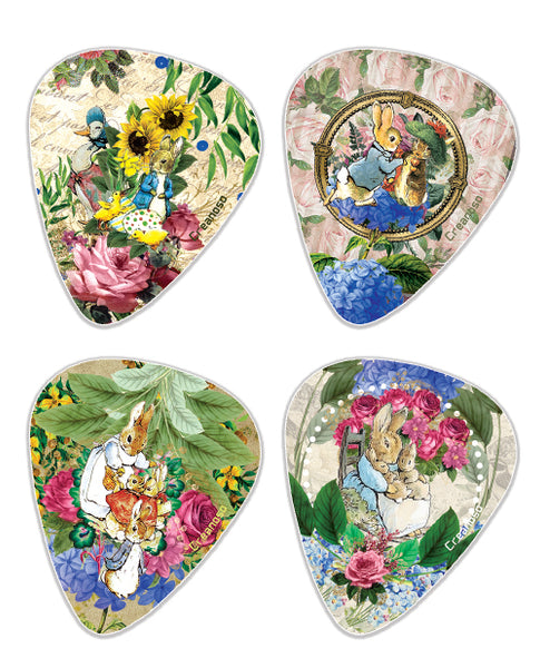 Peter Rabbit Guitar Picks (12-Pack) - Premium Music Gifts & Guitar Accessories for Boys & Girls Musician Gift â€“ Cool Guitar Tool