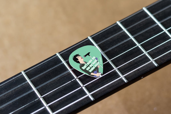 Funny Band Guitar Picks (12 - Pack) - Premium Music Gifts & Guitar Accessories for Boys & Girls Musician Gift â€“ Cool Guitar Tool