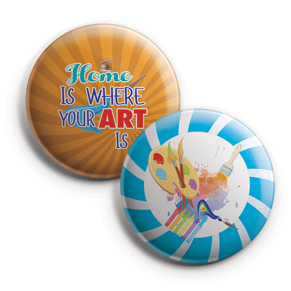 I am an Artist Pinback Buttons (10-Pack)