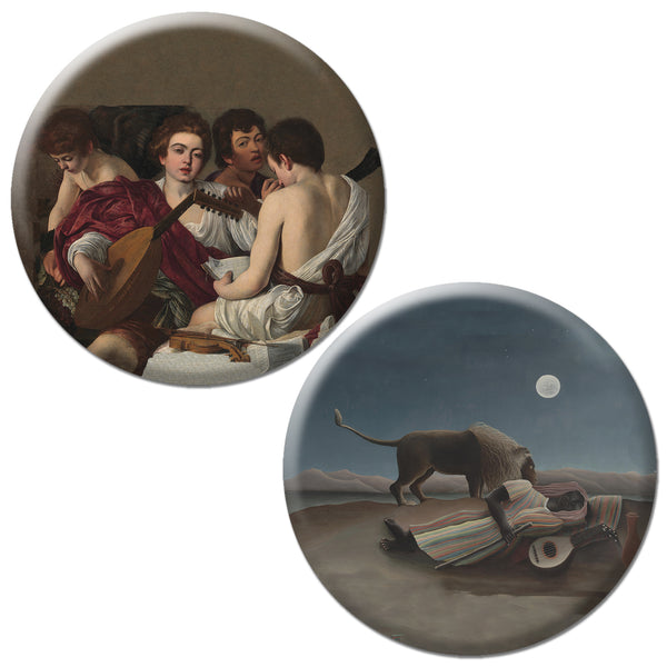 Famous Painting Pinback Button Series 1 (10-Pack)