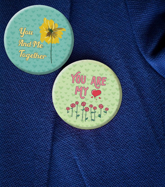 Love Affirmations Pinback Buttons (10-Pack)