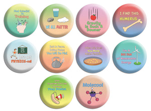 Science Pinbutton Badge (10-Packs)