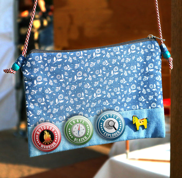 Camping Badge Button Pins (10 Pack) - Large 2.25" Camping Badge for Boys and Girls Cute Designs button pins