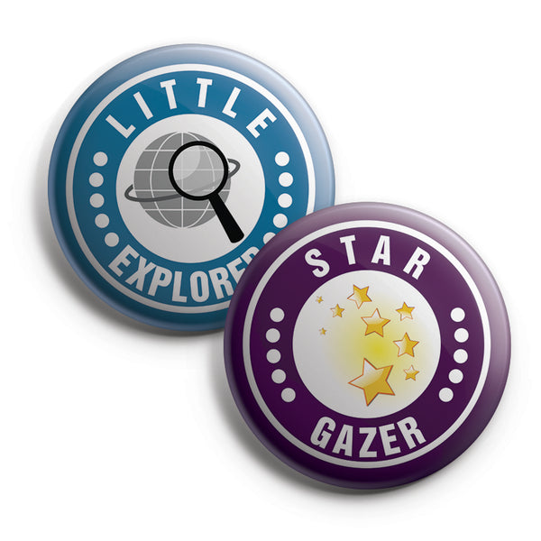 Camping Badge Button Pins (10 Pack) - Large 2.25" Camping Badge for Boys and Girls Cute Designs button pins