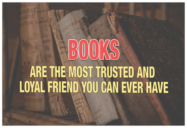 Creanoso I Love Books Postcards - Inspiring Greeting Cards for Bookworms