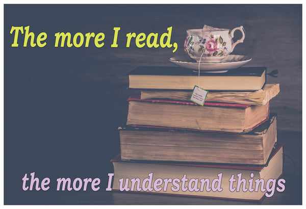Creanoso I Love Books Postcards - Inspiring Greeting Cards for Bookworms