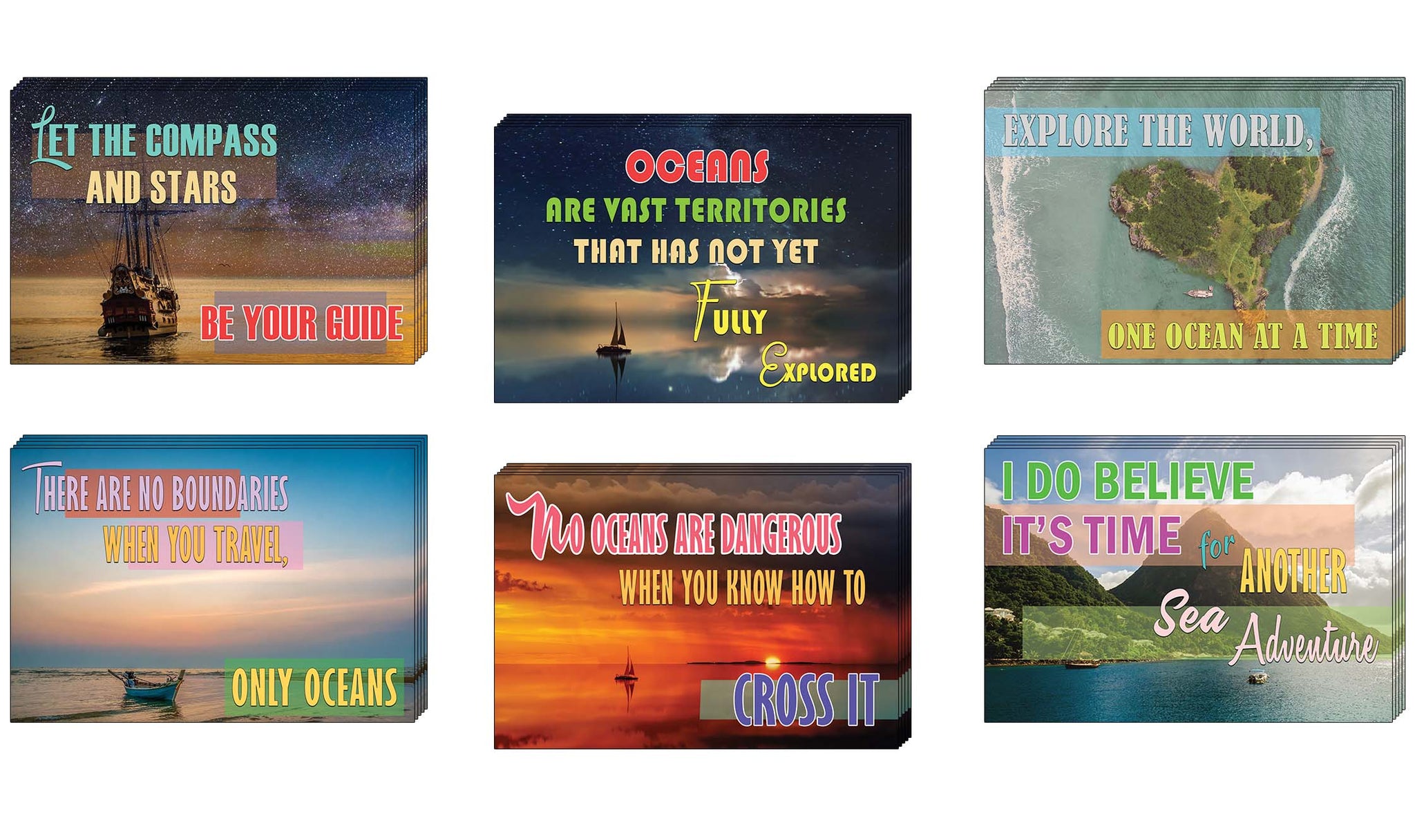 Creanoso Inspiring Sayings Sea Adventures Travel Postcards Ã¢â‚¬â€œ Cool Giveaways for Travelers
