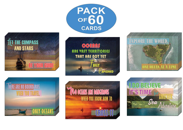Creanoso Inspiring Sayings Sea Adventures Travel Postcards Ã¢â‚¬â€œ Cool Giveaways for Travelers