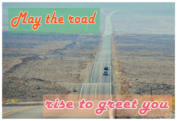 Creanoso Inspiring Sayings Land Travel Postcards Ã¢â‚¬â€œ Assorted Greetings Cards for Travelers
