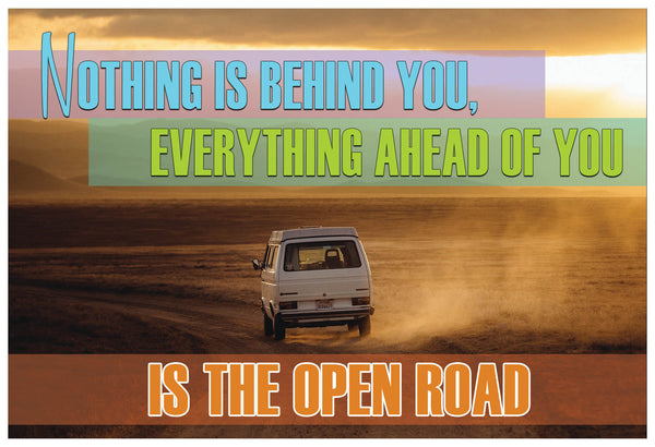 Creanoso Inspiring Sayings Land Travel Postcards Ã¢â‚¬â€œ Assorted Greetings Cards for Travelers