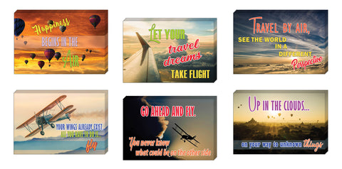 Creanoso Air Travel Adventures Sayings Postcards Ã¢â‚¬â€œ Great Giveaways for Travelers