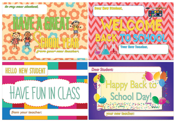 Creanoso Appreciate School Day Positive Postcards ÃƒÂ¢Ã¢â€šÂ¬Ã¢â‚¬Å“ Back to School Day Gift Tokens