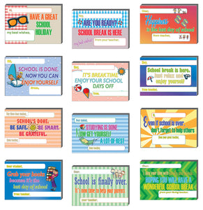 Creanoso Appreciate School Break Positive Postcards ÃƒÂ¢Ã¢â€šÂ¬Ã¢â‚¬Å“ Unique Inspirational Note Card for Students
