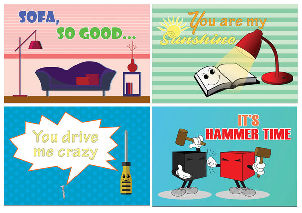 Creanoso Comedic Things Funny Postcards ÃƒÂ¢Ã¢â€šÂ¬Ã¢â‚¬Å“ Great Giveaways Note Cards