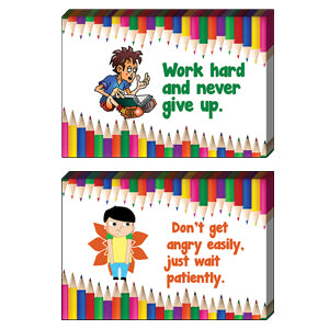 Positive Behavior Postcards (12 Pack) - Unique Cool Giveaways for Kids, Adults, Boys,Girls,Womenâ€“ Great Greeting Cards Collection Set