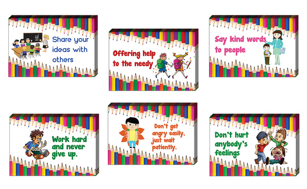 Positive Behavior Postcards (30Pack) - Unique Cool Giveaways for Kids, Adults, Boys,Girls,Womenâ€“ Great Greeting Cards Collection Set