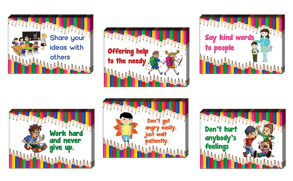 Positive Behavior Postcards (60 Pack) - Unique Cool Giveaways for Kids, Adults, Boys,Girls,Womenâ€“ Great Greeting Cards Collection Set