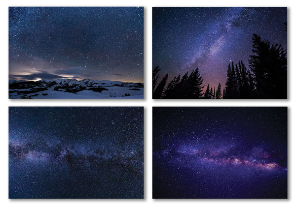Galaxy Postcards Series 1  -Assorted Card Stock Bulk Set Ã¢â‚¬â€œ Premium Quality Cards Ã¢â‚¬â€œ Stocking Stuffers Gift for Men, Women, Teens, Adults