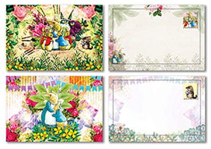 Peter Rabbit Postcards (60 Pack) - Cool Student Giveaways - Stocking Stuffers Gift for Teachers, Educators, Students