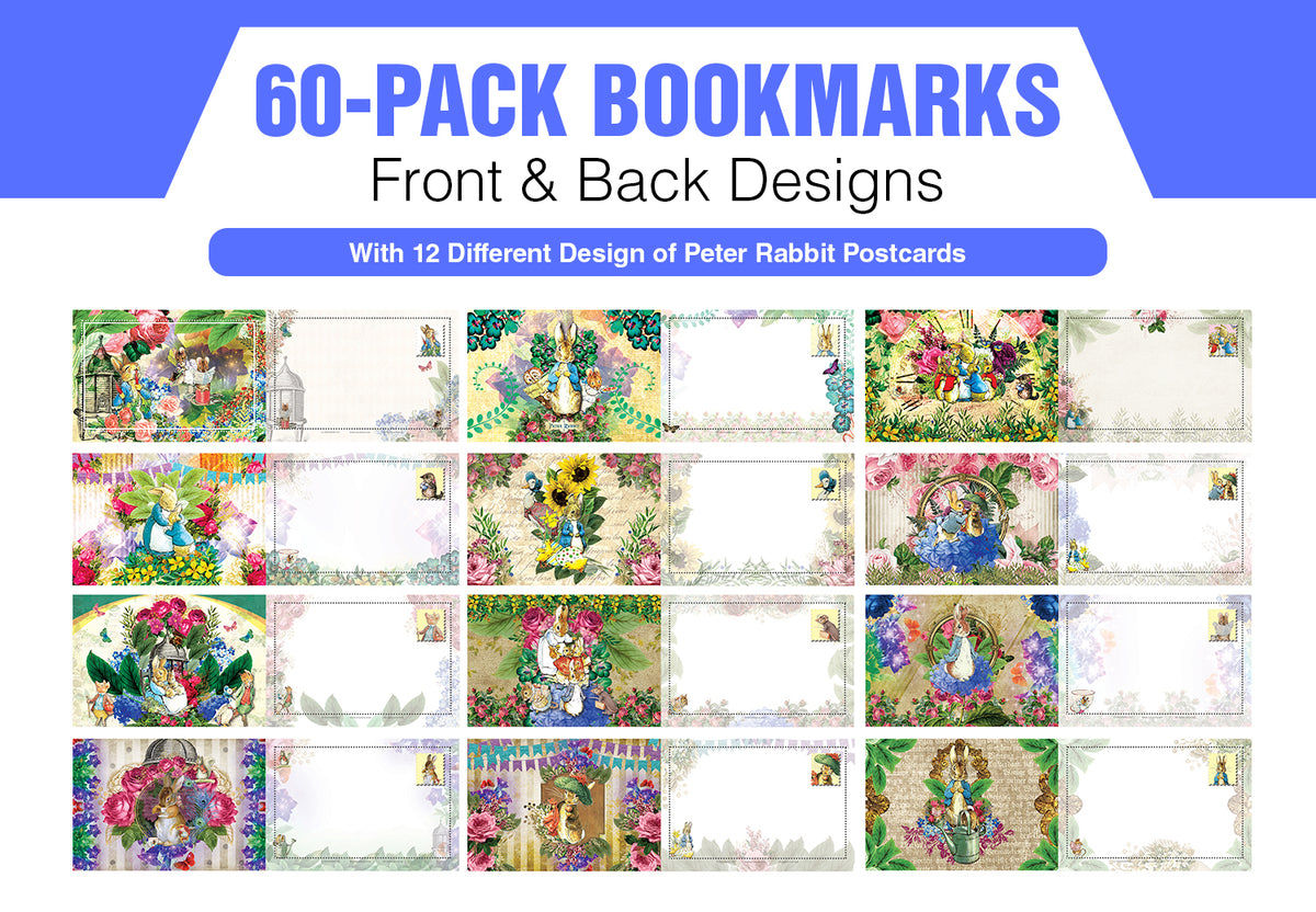 Peter Rabbit Postcards (60 Pack) - Cool Student Giveaways - Stocking S ...