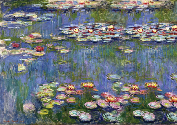 Creanoso Claude Monet Paintings Posters (6 Pack) â€“ Unique Personal Collection Set for Artists Men Women Adults Professionals â€“ Cool Wall Art Home Decal Decoration for Office Home Classrooms