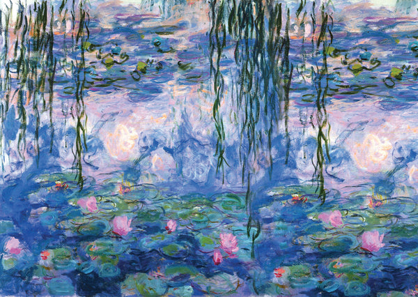 Creanoso Claude Monet Paintings Posters (6 Pack) â€“ Unique Personal Collection Set for Artists Men Women Adults Professionals â€“ Cool Wall Art Home Decal Decoration for Office Home Classrooms
