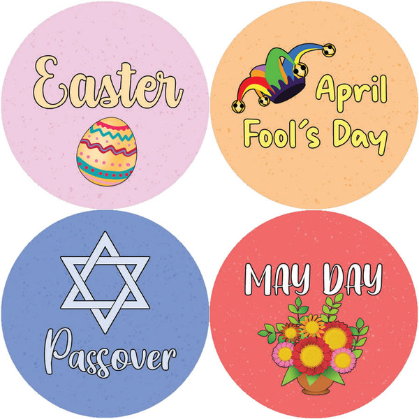 Creanoso Emoji Fun Holiday and Special Events Series 1 Stickers (5-Sheet) â€“ Sticker Card Giveaways for Kids â€“ Awesome Stocking Stuffers Gifts for Boys & Girls â€“ Classroom Home Rewards Enticements