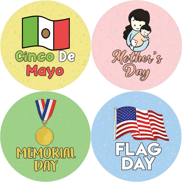 Creanoso Emoji Fun Holiday and Special Events Series 1 Stickers (5-Sheet) â€“ Sticker Card Giveaways for Kids â€“ Awesome Stocking Stuffers Gifts for Boys & Girls â€“ Classroom Home Rewards Enticements