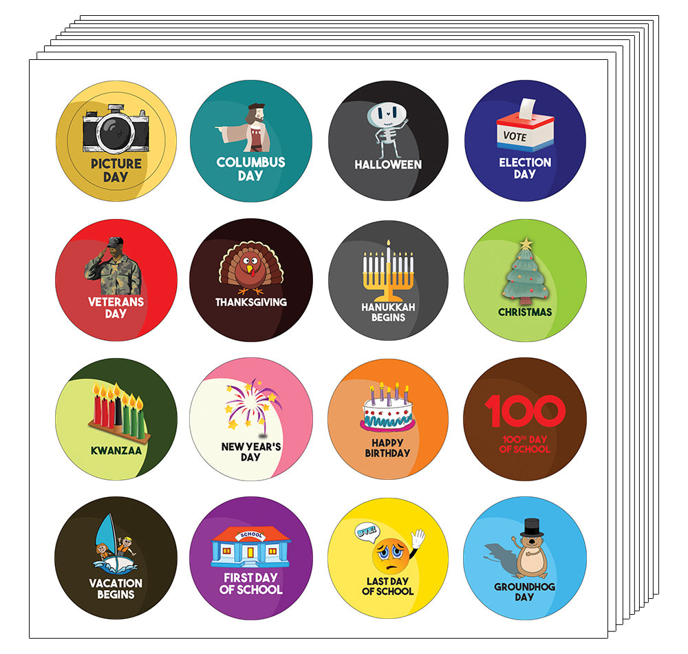 Emoji Fun Holiday and Special Events Stickers Series 2 (10 sheet)