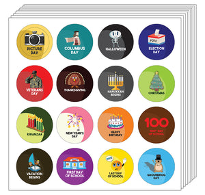 Emoji Fun Holiday and Special Events Stickers Series 2 (10 sheet)