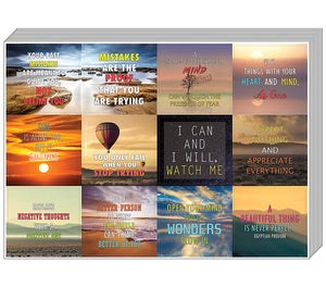 Creanoso Inspiring Mind and Thoughts Sayings Stickers - Premium Gift Stickers Collection