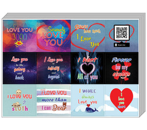 Creanoso Love You 3000 Stickers Ã¢â‚¬â€œ Inspirational Sayings Romantic Stickers