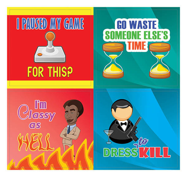 Creanoso Cheeky and Funny Stickers Series 1 Ã¢â‚¬â€œ Colorful Gift Stickers for Adults Men Women