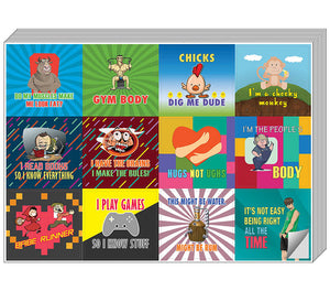 Creanoso Cheeky and Funny Stickers Series 2 Ã¢â‚¬â€œ Colorful Gift Stickers for Adults Men Women