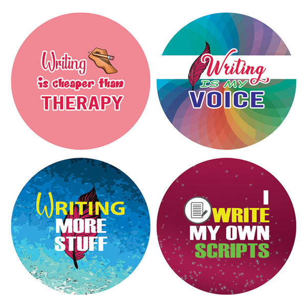 I am a Writer Stickers (20 Sets X 16 Designs)