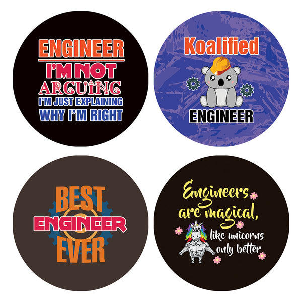 I am an Engineer Stickers (10-Sets X 16 Cards)