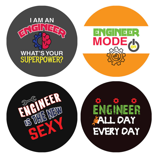 I am an Engineer Stickers (10-Sets X 16 Cards)