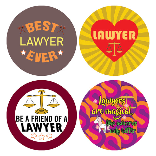 I am a Lawyer Stickers (20-Sets X 16 Cards)