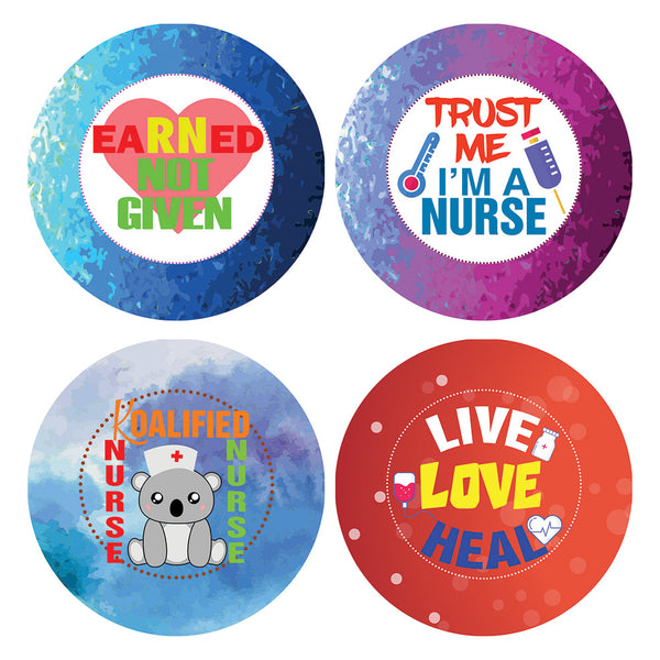 I am a Nurse Stickers (20 Sets X 16 Designs)