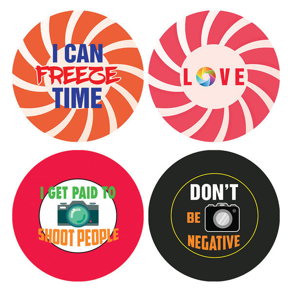 I am a Photographer Stickers (20 Sets X 16 Designs)