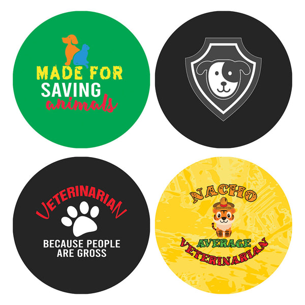 I am a Veterinarian Stickers (5 Sets X 16 Designs)