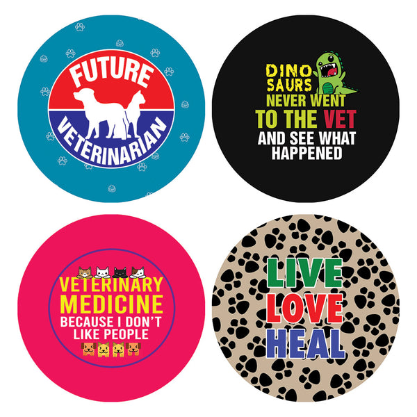 I am a Veterinarian Stickers (5 Sets X 16 Designs)