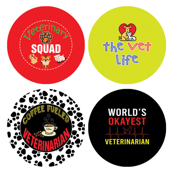 I am a Veterinarian Stickers (5 Sets X 16 Designs)
