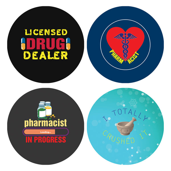 I am a Pharmacist Stickers (10 Sets X 16 Designs)