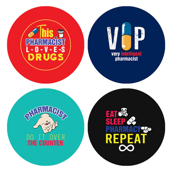 I am a Pharmacist Stickers (10 Sets X 16 Designs)