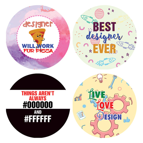 I am a Designer Stickers (20 Sets X 16 Designs)