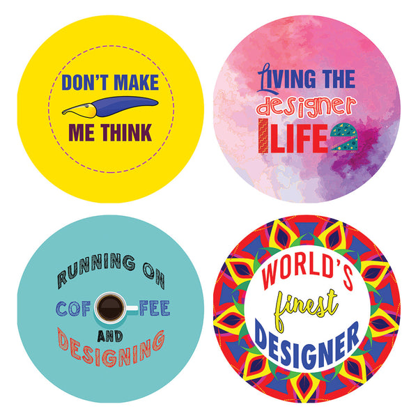 I am a Designer Stickers (20 Sets X 16 Designs)