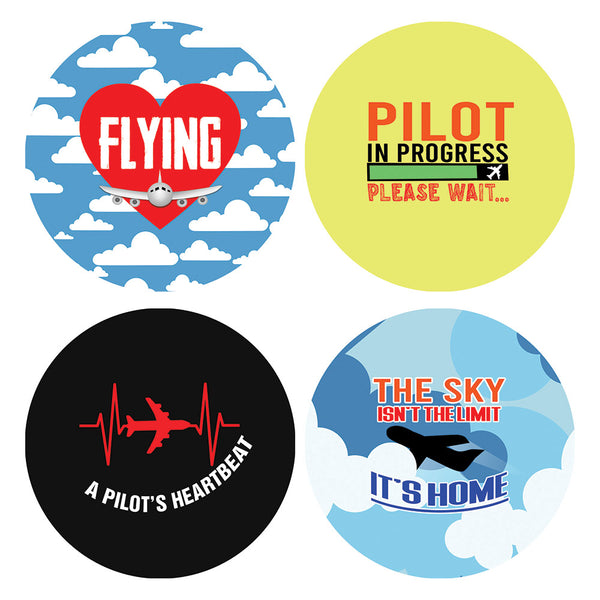 I am a Pilot Stickers (20 Sets X 16 Designs)