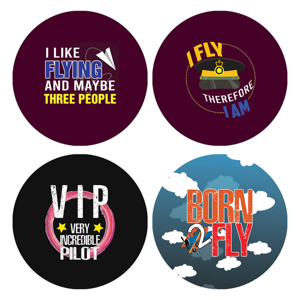 I am a Pilot Stickers (20 Sets X 16 Designs)