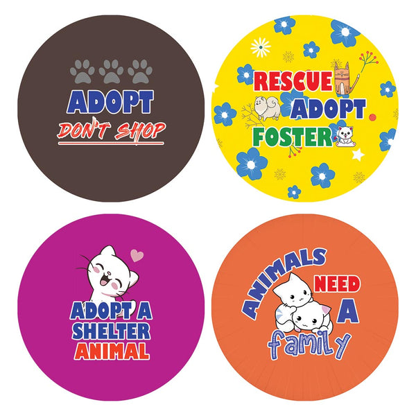 Adopt A Pet Stickers (10 Sets X 16 Designs)